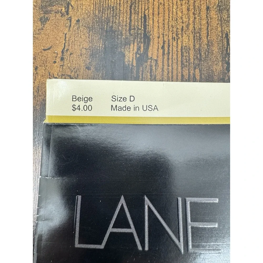 2 Lane Bryant Daysheer Pantyhose Size D Beige Invisible Reinforced Toe NOS